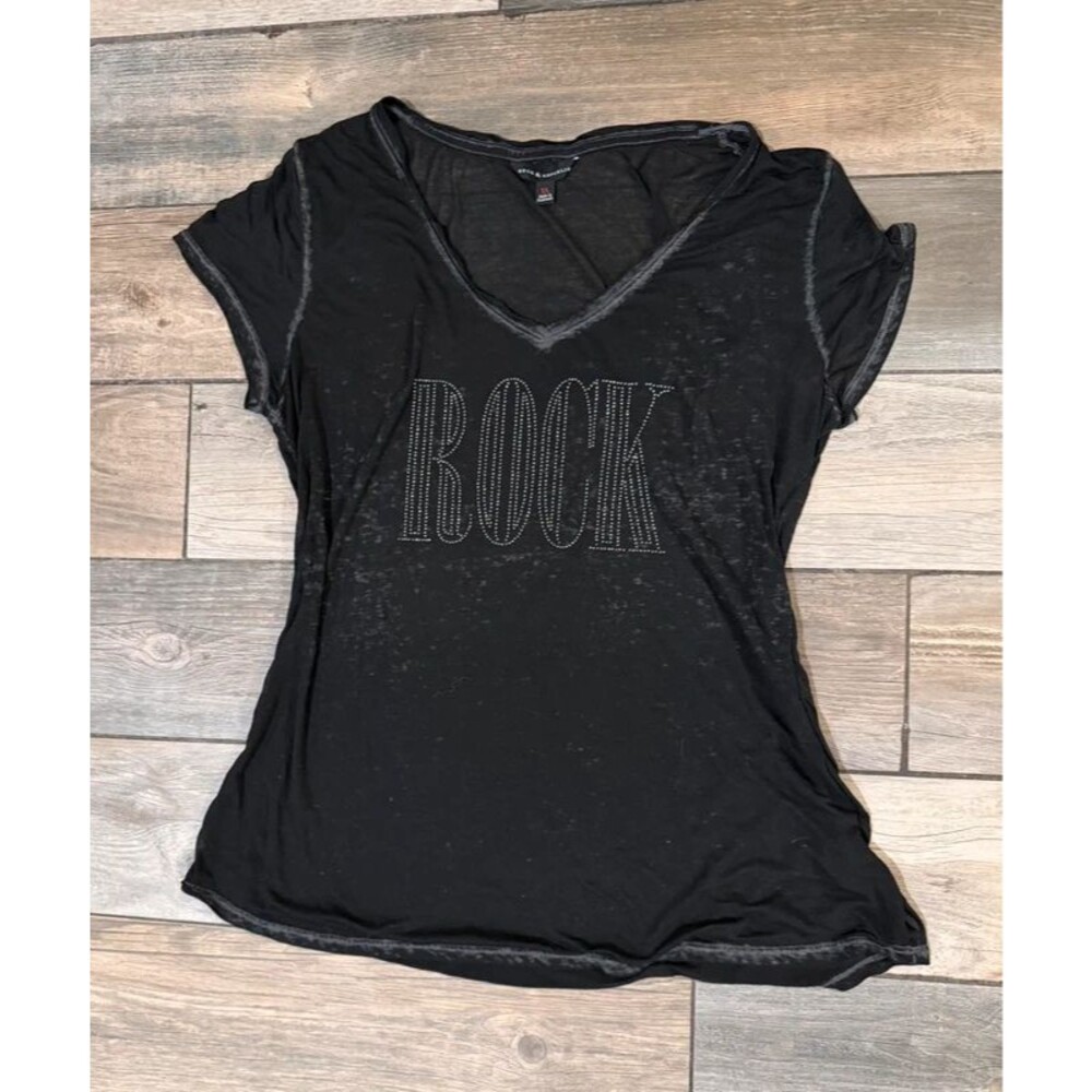 Y2k Rock & Republic Bedazzled Tee